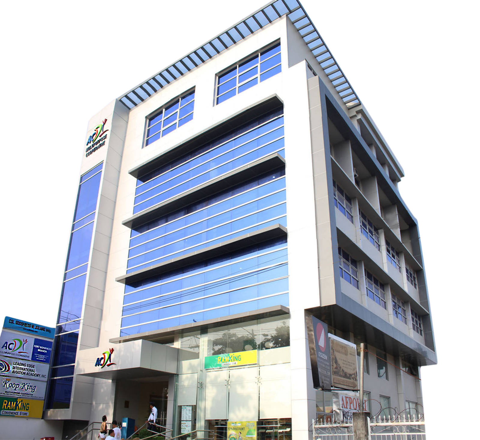 Corporate building associated with PALCor's business group