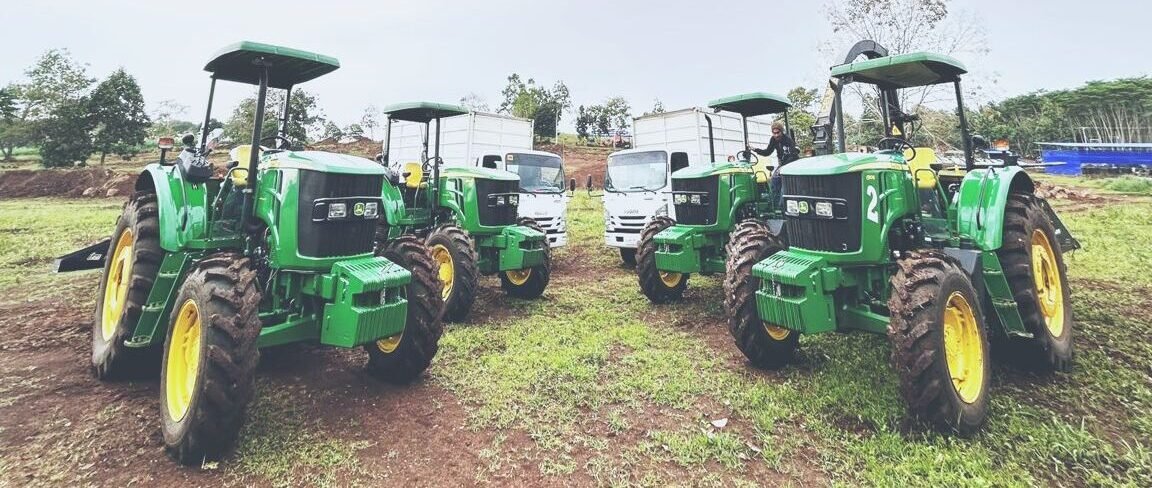 PALCor-supported tractors and utility vehicles