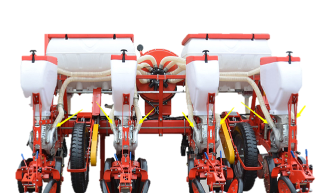 2-rows Corn Seeder