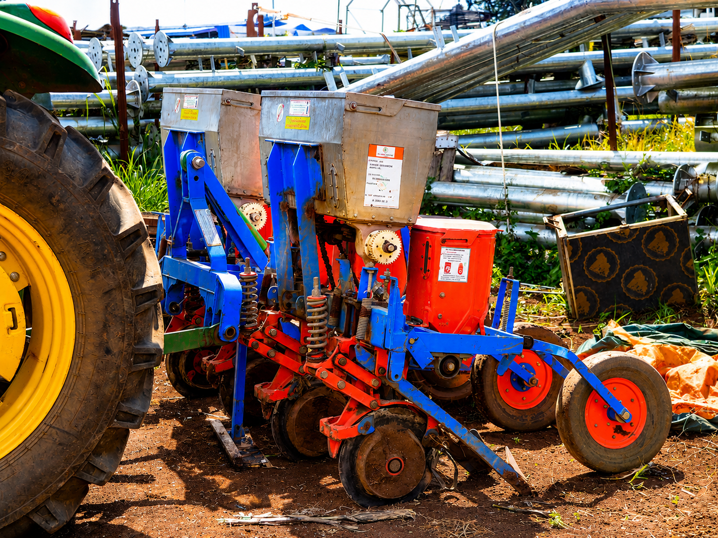 4-Rows Corn Seeder