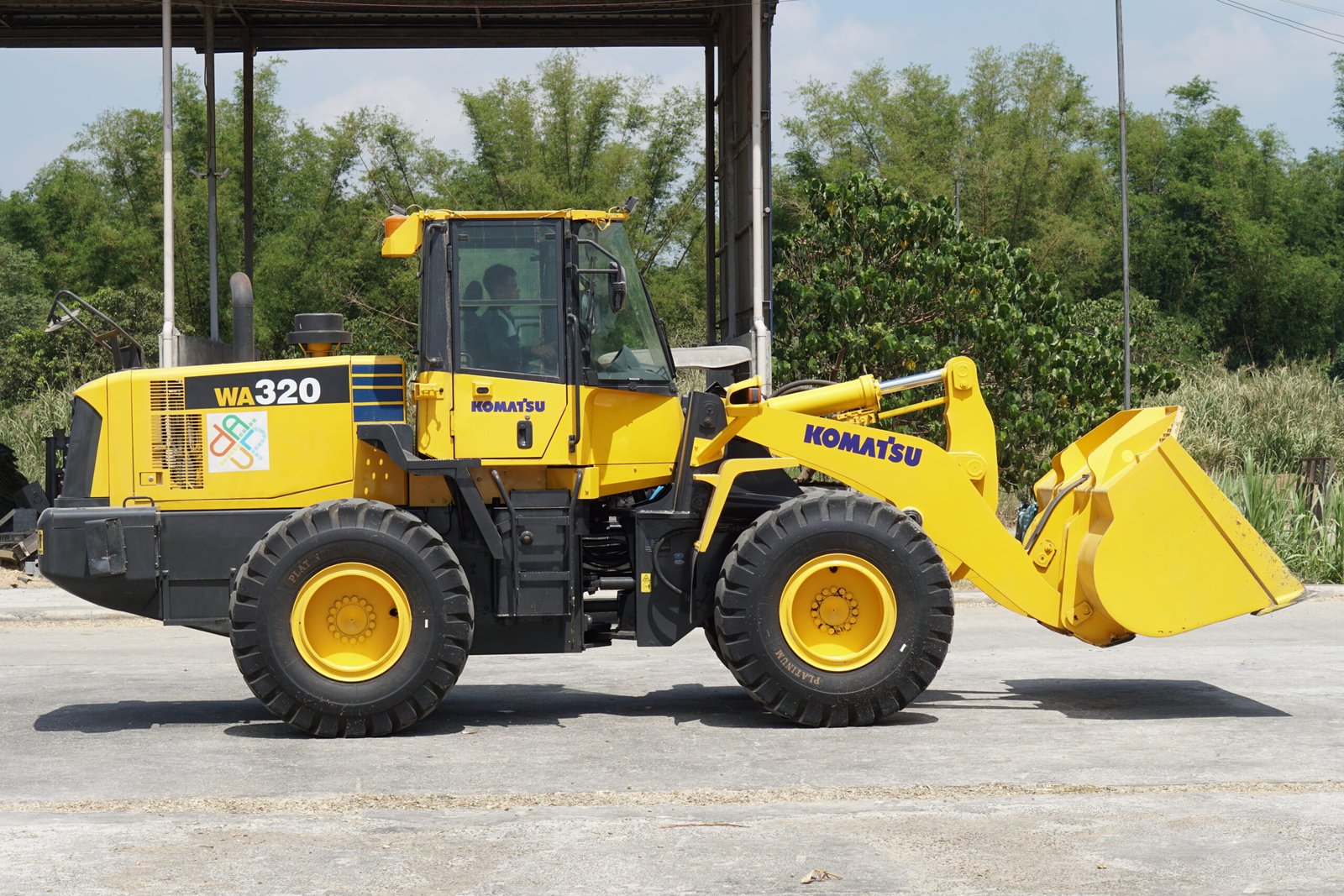 Construction excavator equipment