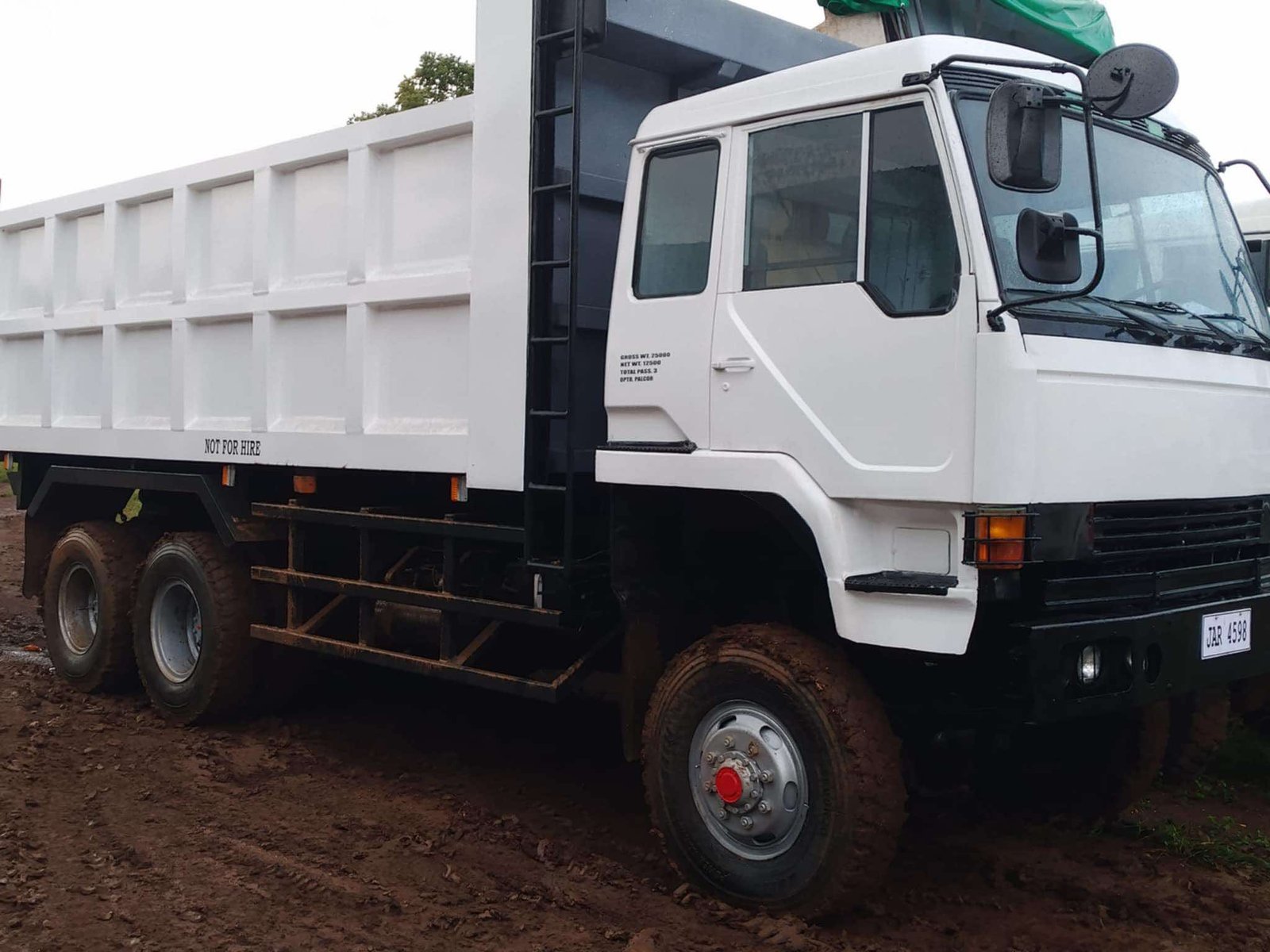 Isuzu and Fuso Dump Trucks – front view