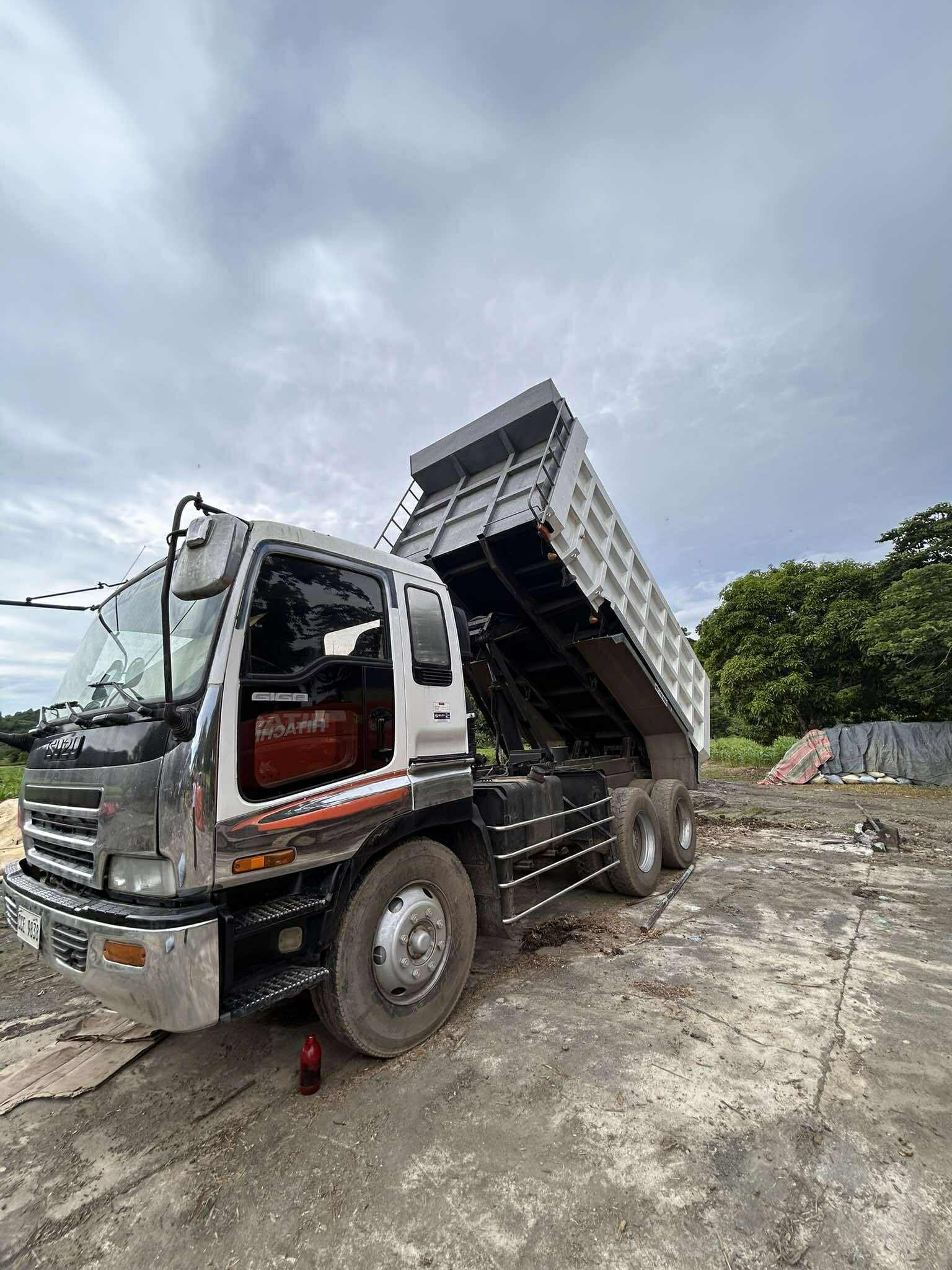 Isuzu and Fuso Dump Trucks – front view