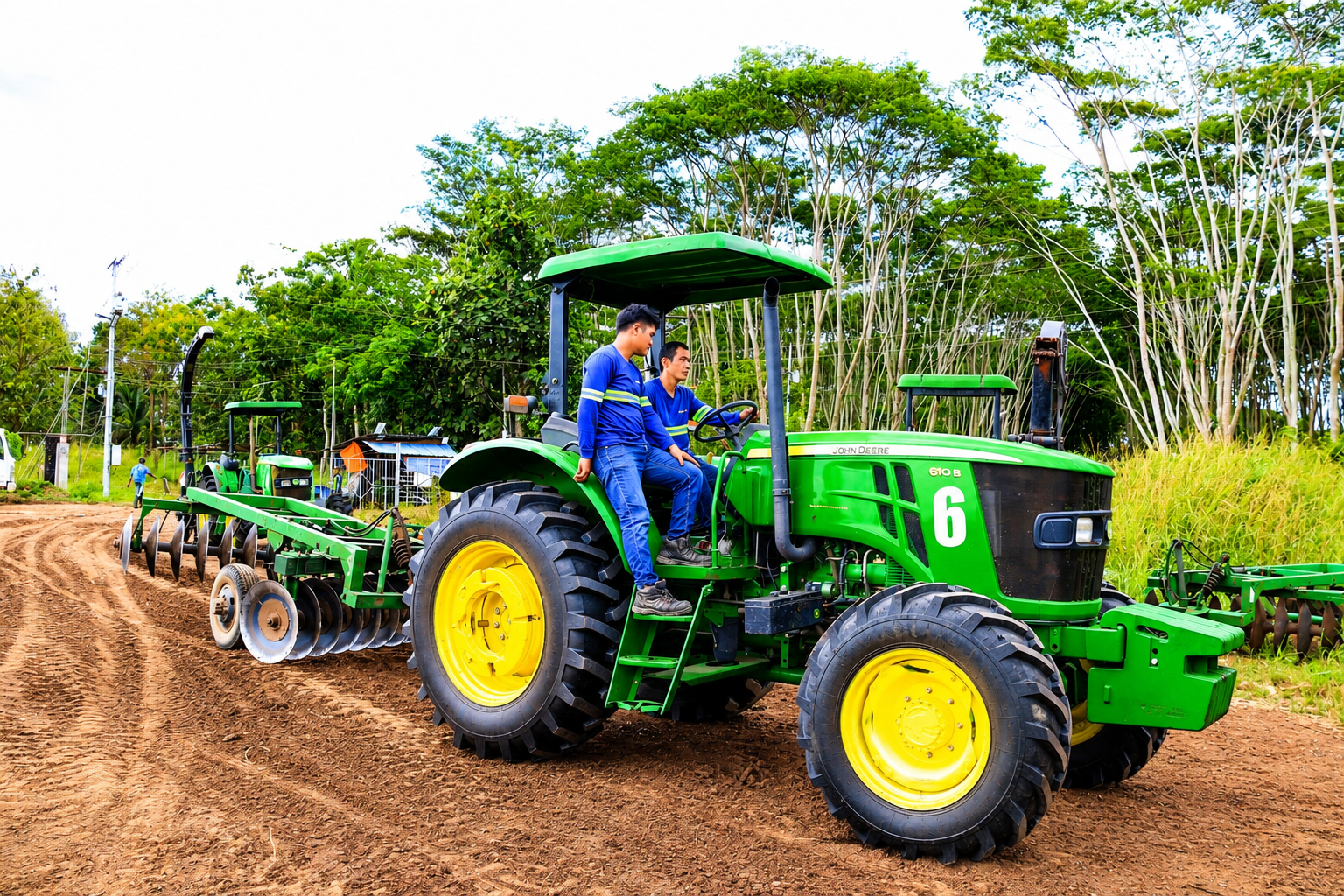 John Deere tractor