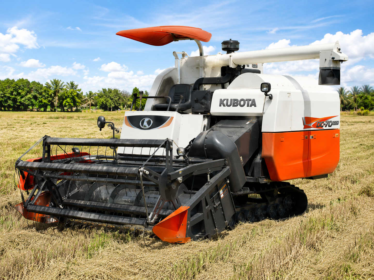 Kubota Combine Harverster DC70 Pro