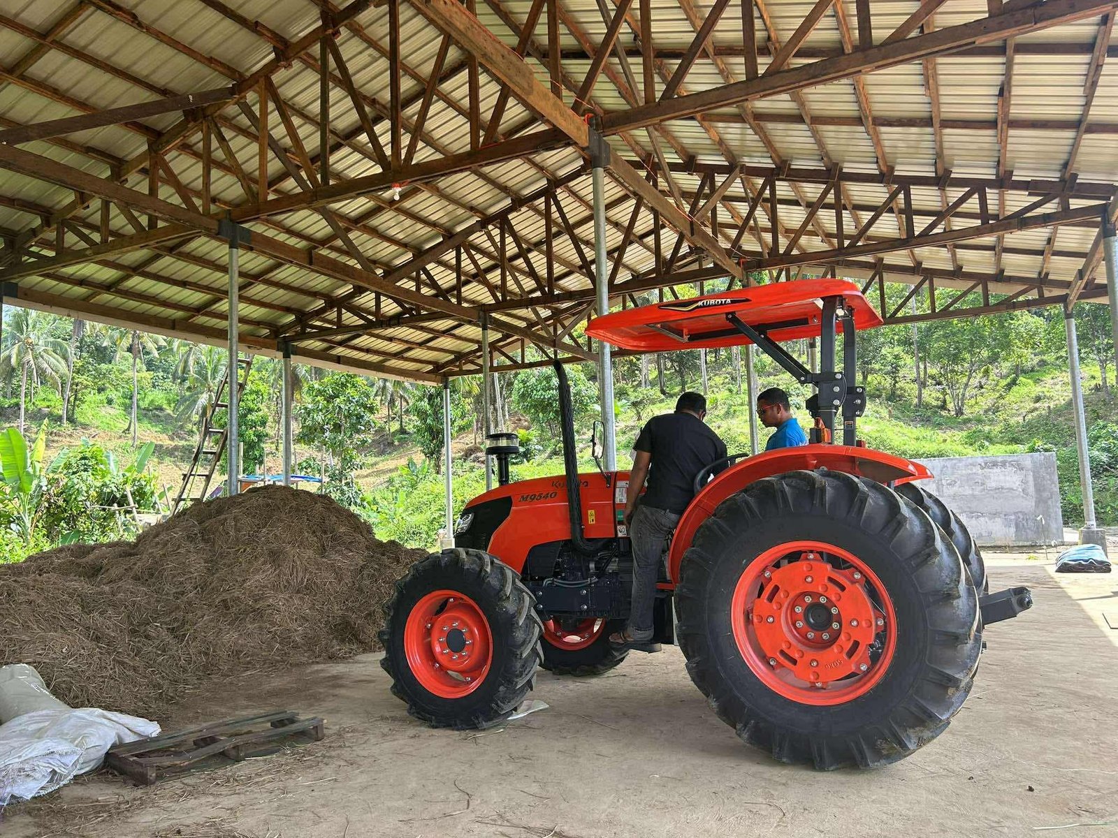 Kubota Tractor with Rotavator 50 HP