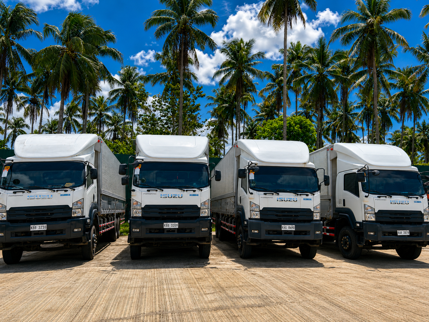 Isuzu FVM34W Wingvan 10 Wheeler